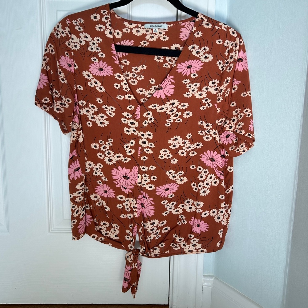 Madewell Tie Top